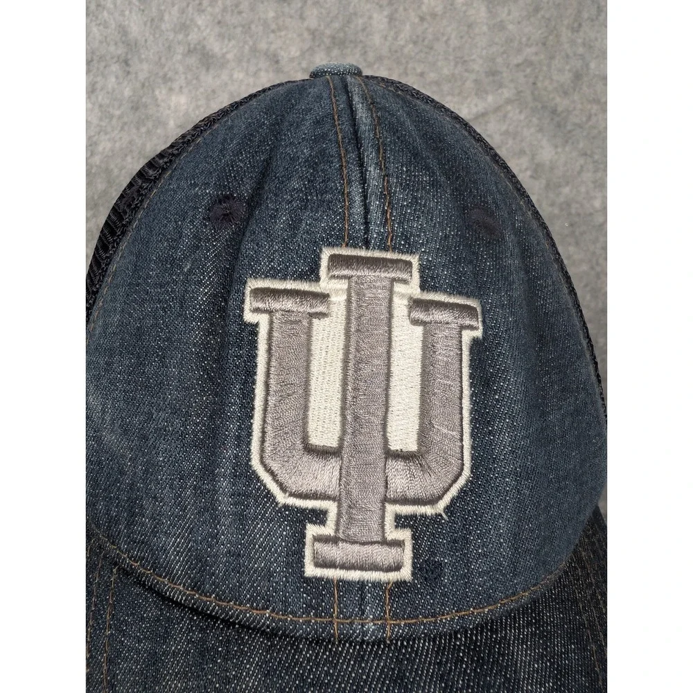 Indiana Hoosiers | NCAA | Navy | Top of the‎ World | Script | Memory Fit